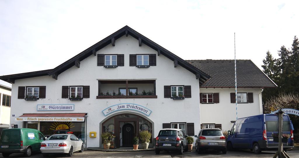 Landgasthof zum Brückenwirt Starnberg Exterior foto